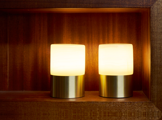 Duni stone lamp